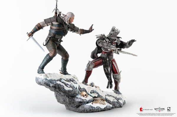 The Witcher 3: Wild Hunt Statue 1/6 Diorama Geralt vs Eredin 50 cm 1