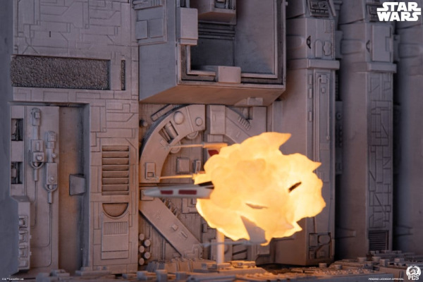 Star Wars Movie Moments Mini Scale Diorama Trench Run 23 cm 6