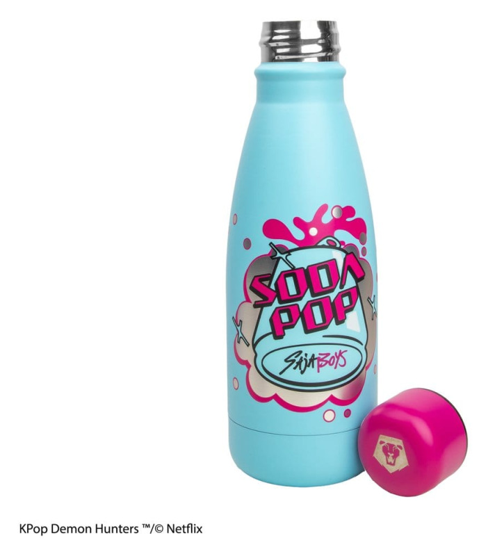 KPop Demon Hunters Mini Water Bottle Soda Pop 4