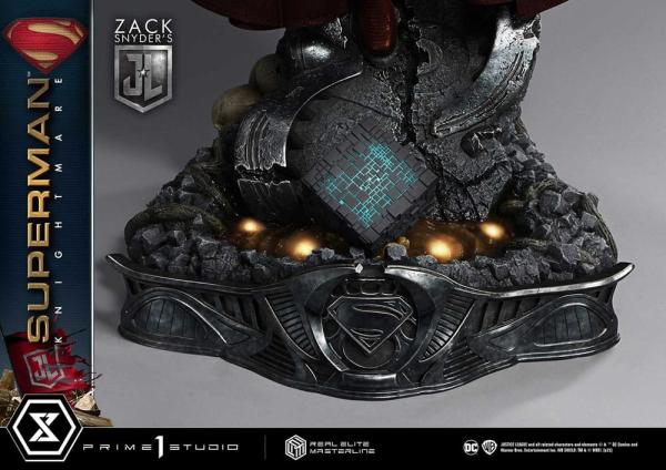 Zack Snyder's Justice League Real Elite Masterline Series Statue 1/3 Superman Knightmare Color Editi 11