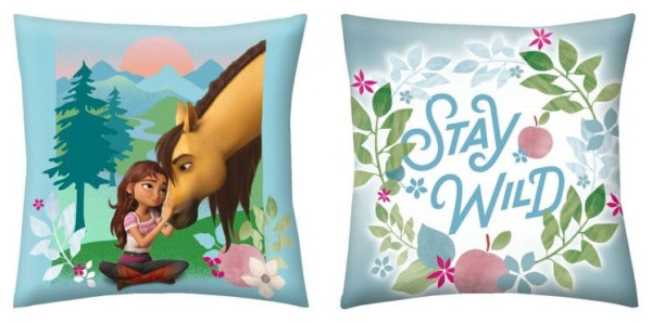 Spirit Pillow Stay Wild 40x40 cm