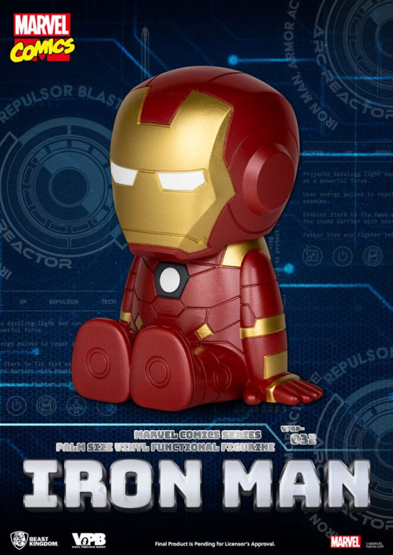 Classic Marvel Comics Piggy Vinyl Bank Iron-man 12 cm 5