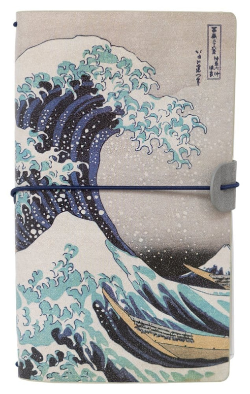 Hokusai Travel Journal The Great Wave of Kanagawa 20 cm