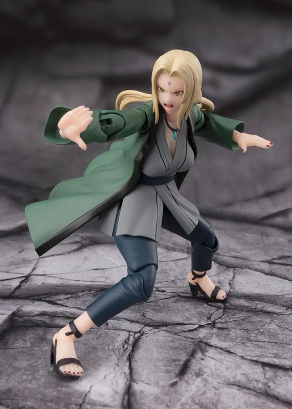 Naruto S.H.Figuarts Action Figure Tsunade The legendary Medical Ninja 14 cm 1