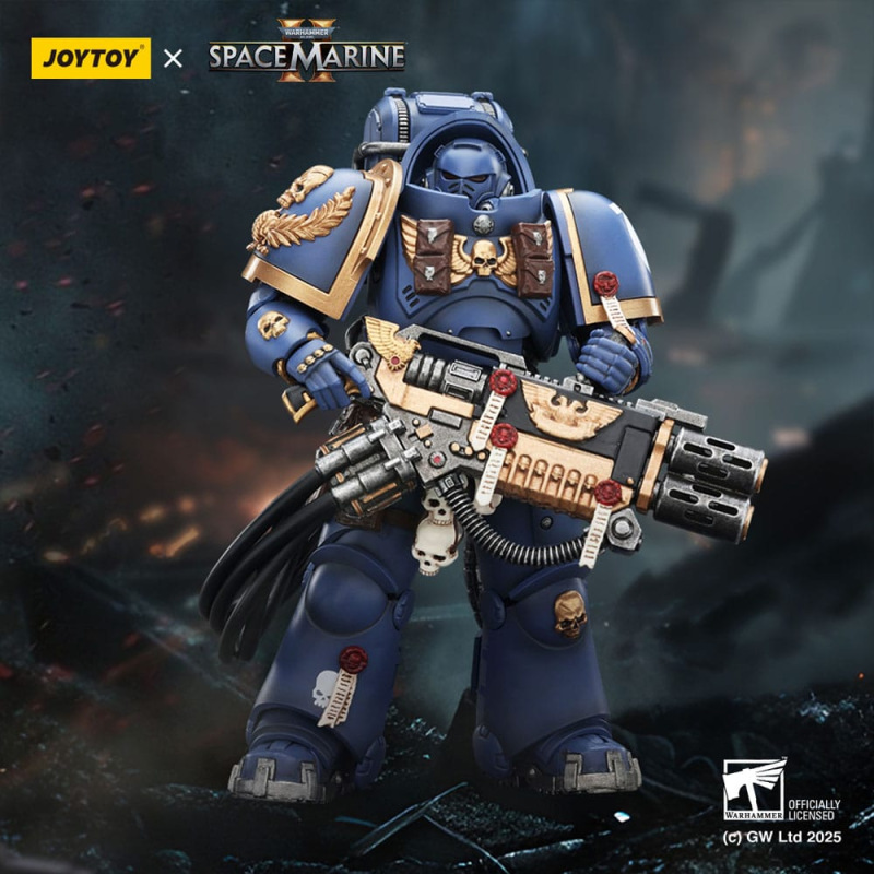 Warhammer 40,000: Space Marine 2 Action Figure Ultramarines Heavy Artificer Armor with Relic Multi-M 11