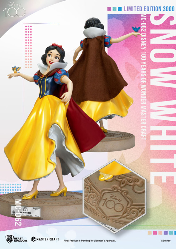 Disney 100 Years of Wonder Master Craft Statue Snow White 40 cm 5