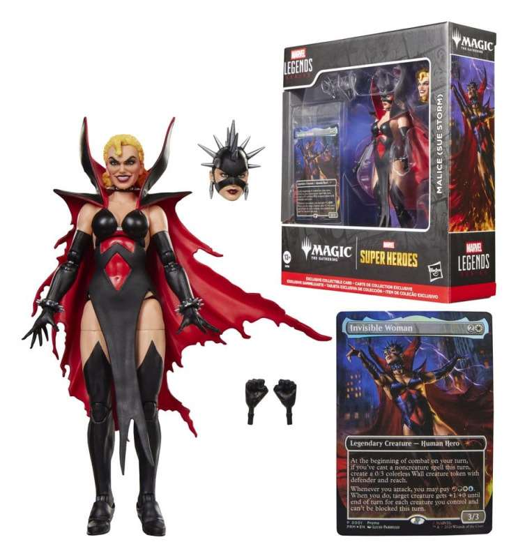 Magic The Gathering: Marvel Super Heroes Marvel Legends Action Figure Fantastic Four Malice (Sue Sto 2