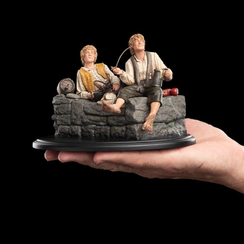 The Lord of the Rings Mini Statue Merry and Pippin 12 cm 2