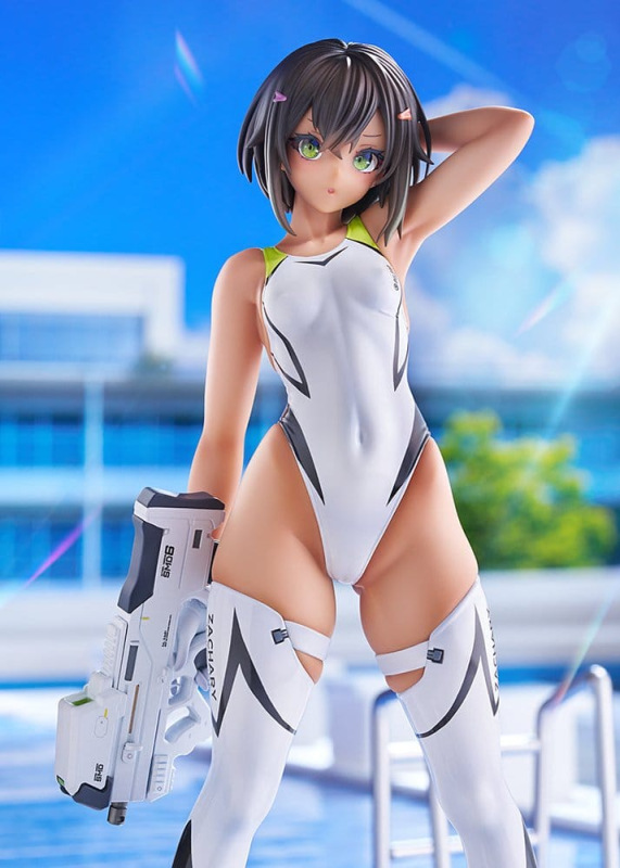 Arms Note PVC Figure 1/7 Buchou-chan of the Swimming Club White Swimsuit Ver. 22 cm 9