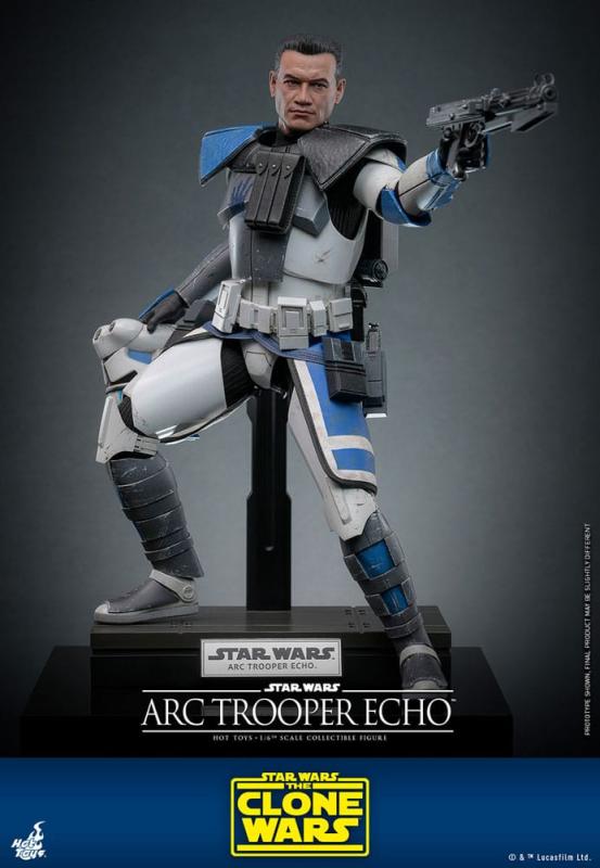 Star Wars: The Clone Wars Action Figure 1/6 Arc Trooper Echo 30 cm