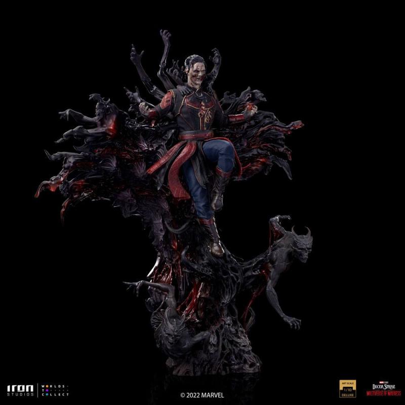 Doctor Strange in the Multiverse of Madness Art Scale Statue 1/10 Dead Defender Strange Deluxe 31 cm
