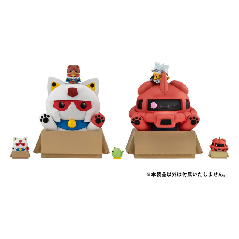 Mobile Suit Gundam Mega Cat Project Nyanto! The Big Nyandam Series Trading Figure Char's Zaku 14 cm 1