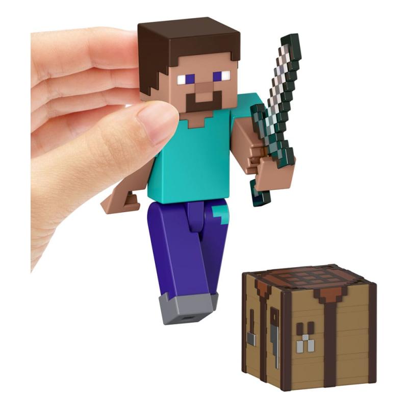 Minecraft Action Figure Steve 8 cm 7