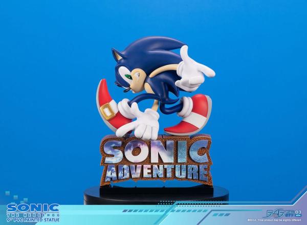 Sonic Adventure: Sonic the Hedgehog Standard Edition 21 cm PVC Statue - First 4 Figures