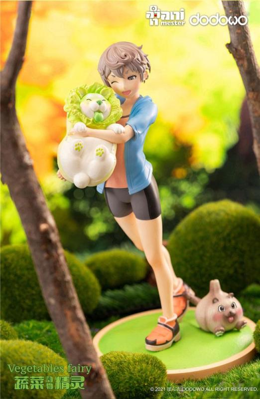 Original Character Statue 1/7 Vegetable Fairies Sai and Cabbage Dog 25 cm