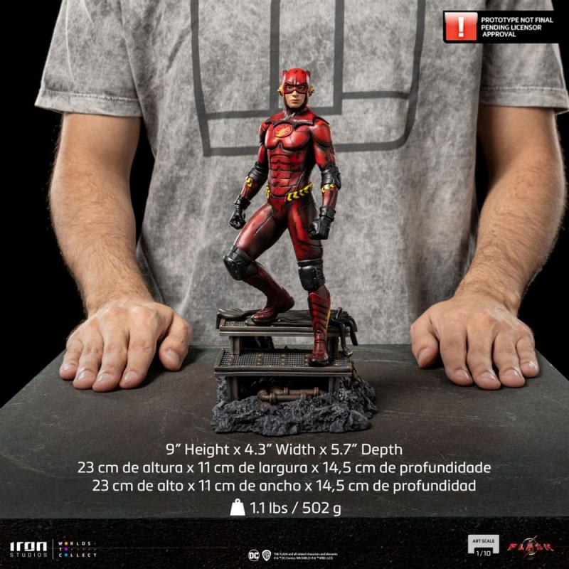 DC Comics The Flash Movie: Flash (Alternative Ver.) 1/10 Art Scale Statue - Iron Studios