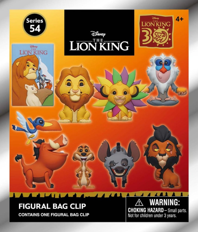 The Lion King 3D PVC Bag Clips Display (24) 2