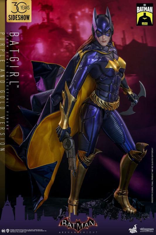 Batman Arkham Knight Videogame Masterpiece Action Figure 1/6 Batgirl (Purple and Gold Version) Exclu 10