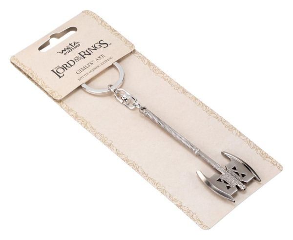 Lord of the Rings Keyring Bottle Opener Gimli's Axe 1
