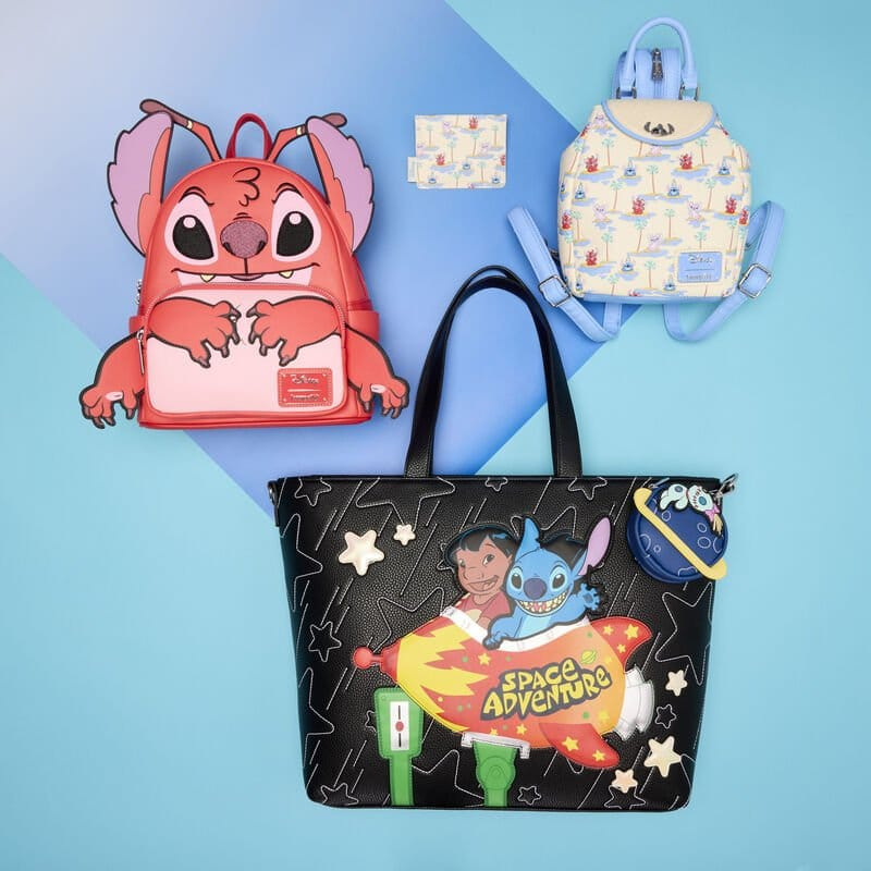 Lilo & Stitch by Loungefly Canvas Tote Bag Space Adventure 2