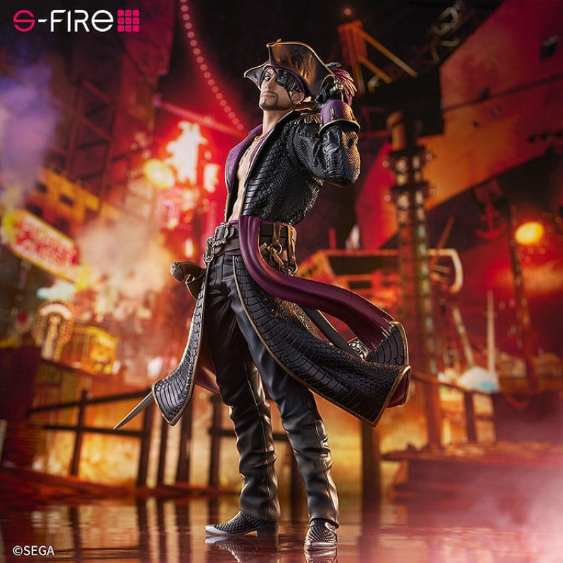 Like a Dragon: Pirate Yakuza in Hawaii S-Fire PVC Statue 1/7 Captain Majima (Goro Majima) 26 cm 10