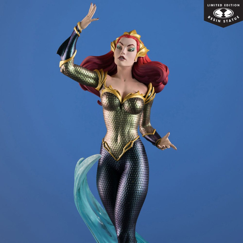 DC Direct Cover Girls Statue 1/8 Mera by J. Scott Campbell 26 cm 5