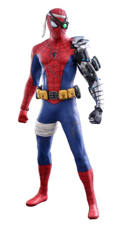 Spider-Man Videogame Masterpiece Action Figure 1/6 Cyborg Spider-Man Suit 2021 Toy Fair Exclusive