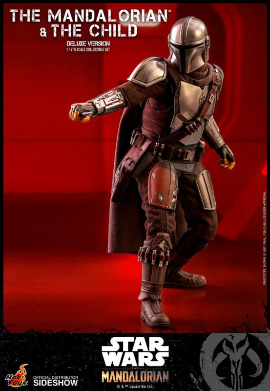 Star Wars The Mandalorian Action Figure 2-Pack 1/6 The Mandalorian & The Child Deluxe 30 cm 7