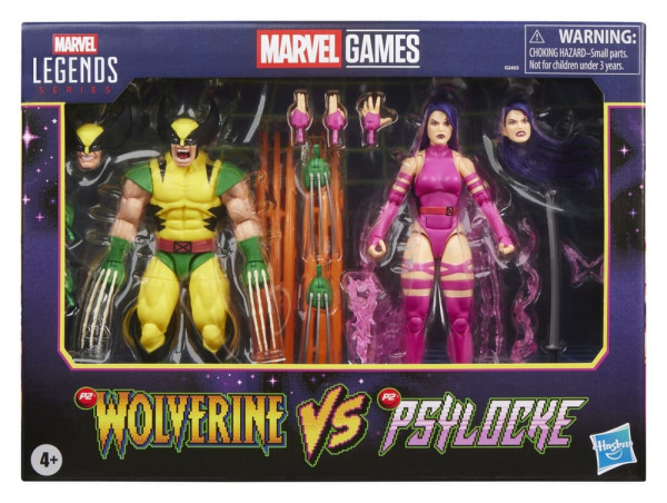 Marvel Games Marvel Legends Action Figure 2-Pack Wolverine & Psylocke 15 cm 5