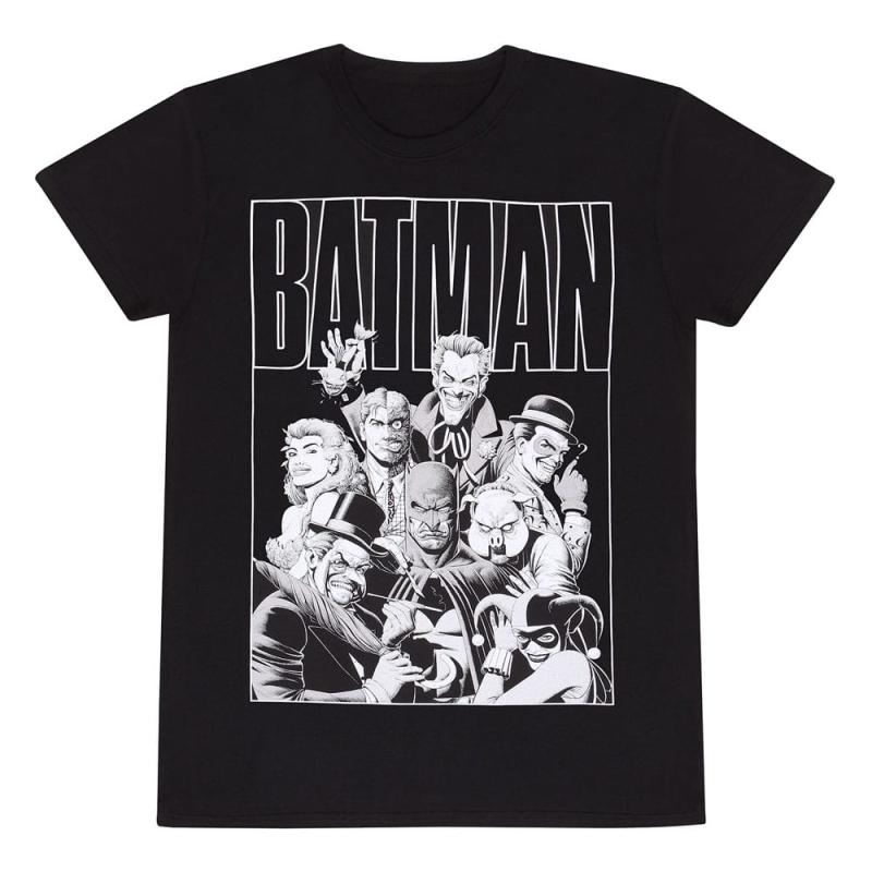 Batman T-Shirt Rogues Gallery Size XL