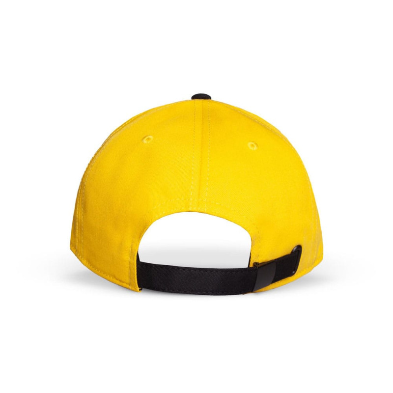 Pokemon Curved Bill Cap Pokeball yellow 2