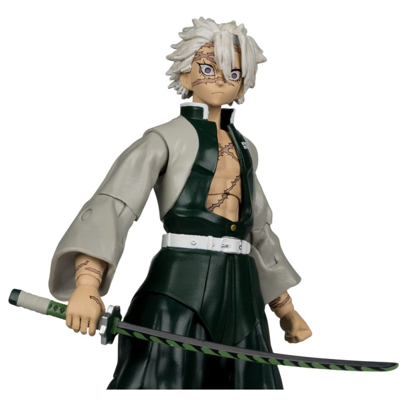 Demon Slayer: Kimetsu no Yaiba Action Figure Sanemi Shinazugawa 17 cm 3