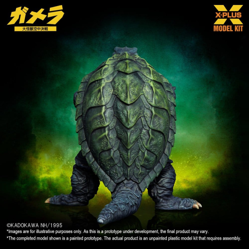 Gamera: Guardian of the Universe (1995) Plastic Model Kit 1/700 Gamera 11 cm 6