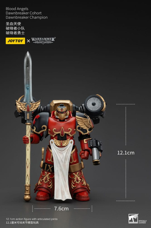 Warhammer The Horus Heresy Action Figure 1/18 Blood Angels Raldoron First Captain of the Blood Angel 8