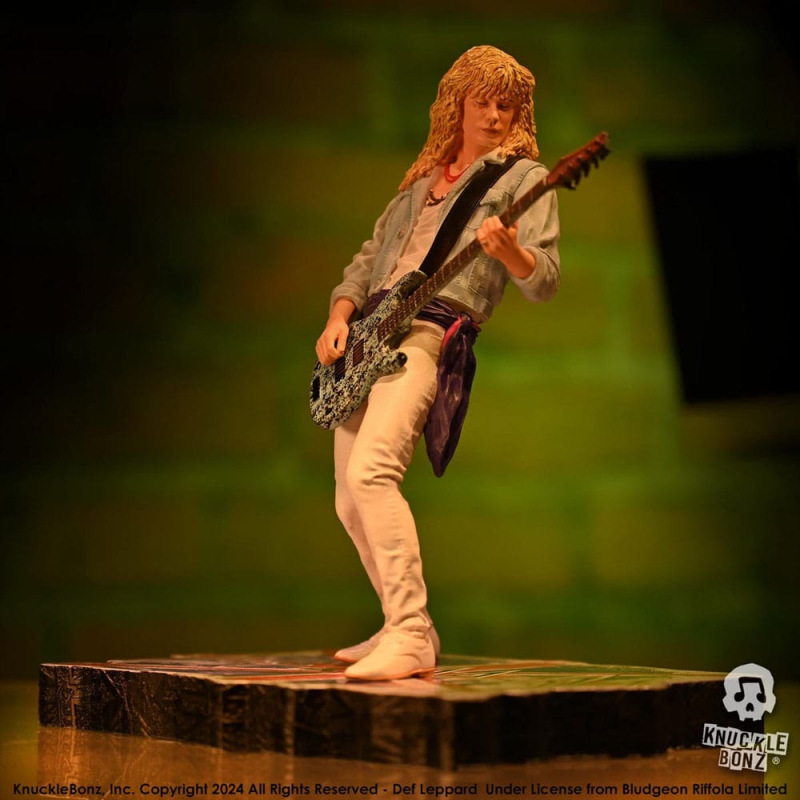 Def Leppard Rock Iconz Statue Rick Savage 24 cm 11