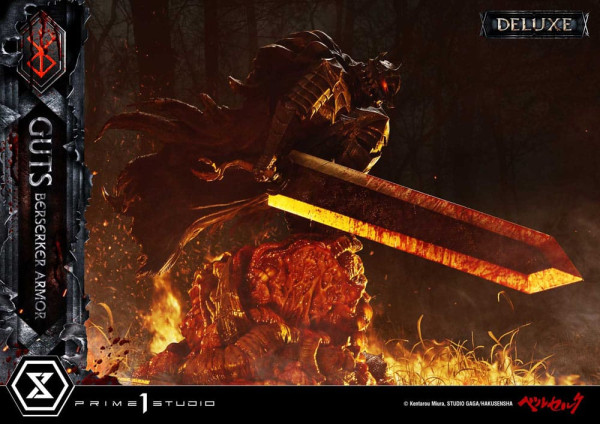 Berserk Ultimate Premium Masterline Series Statue 1/4 Guts, Berserker Armor Grunbeld vs. Guts Deluxe 5