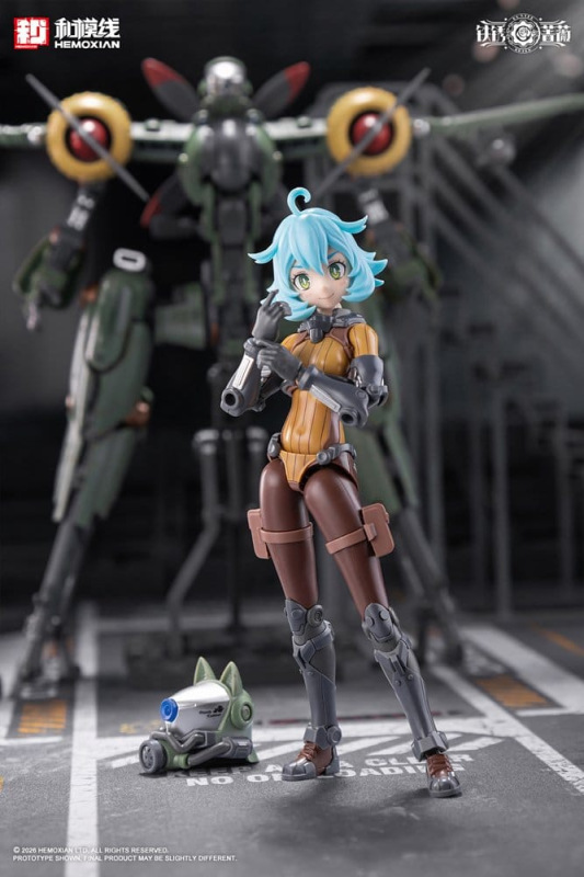 Rusted Brier Plastic Model 1/12 Rhande Koskinen & RTP-10A cutting edge V-HS Tactical Fighter 20 cm 2