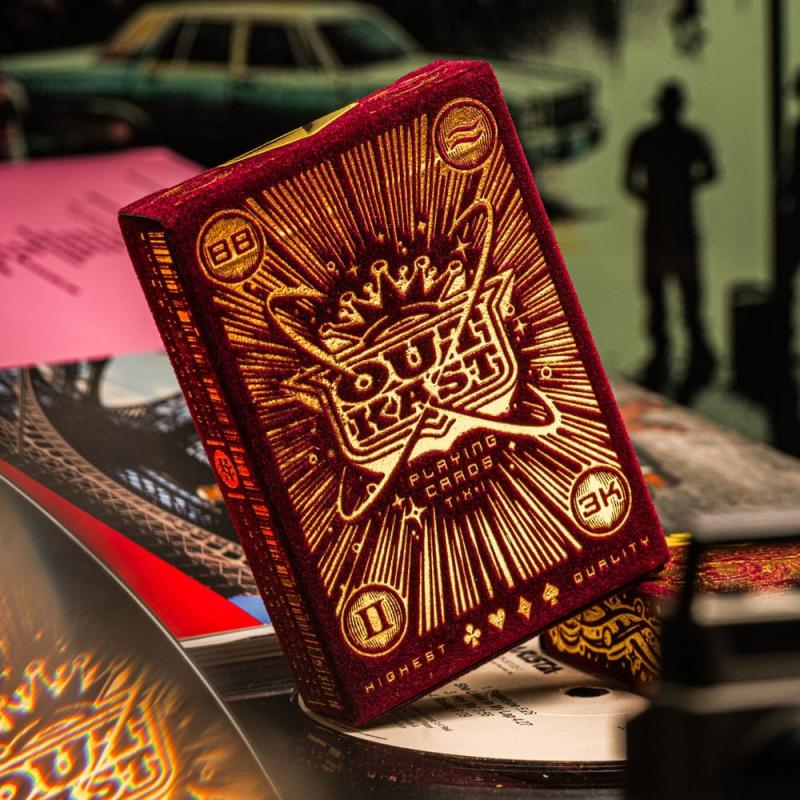 Outcast Playing Cards Red Velvet 1