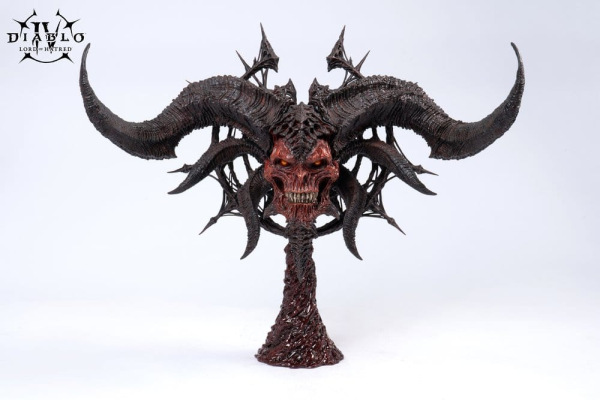 Diablo IV Art Mask Replica 1/2 Scale Mephisto 43 cm