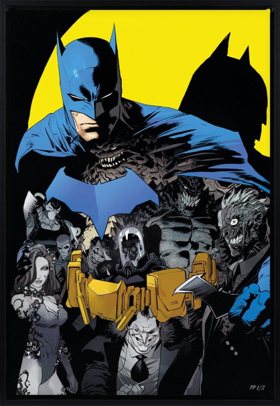 DC Comics Fine Art Print Batman #1 (High-Gloss Black Edition) 41 x 61 cm - unframed