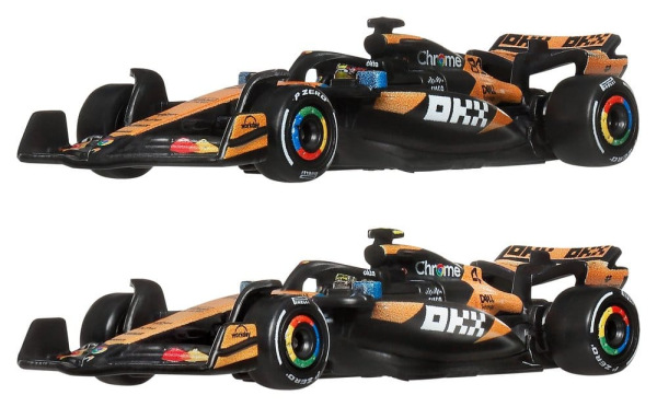 Formula 1 Hot Wheels Premium Die-Cast Vehicle 2-Pack 1:64 Team McLaren