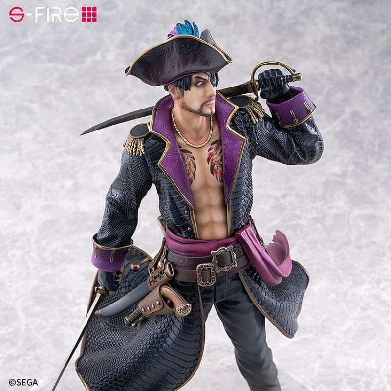 Like a Dragon: Pirate Yakuza in Hawaii S-Fire PVC Statue 1/7 Captain Majima (Goro Majima) 26 cm 9