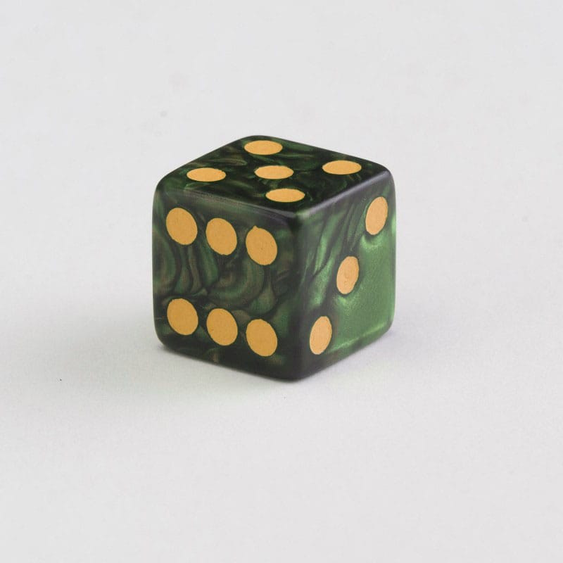 Q Workshop Dice Set Full Pack D6 Green (20) 2