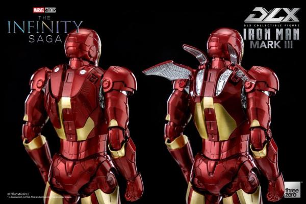 Infinity Saga: Iron Man Mark 3 1/12 DLX Action Figure - ThreeZero