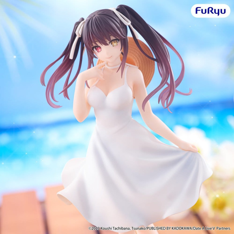 Date A Live Summer Dress PVC Figure Kurumi Tokisaki 21 cm 3