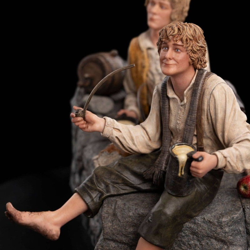 The Lord of the Rings Mini Statue Merry and Pippin 12 cm 10