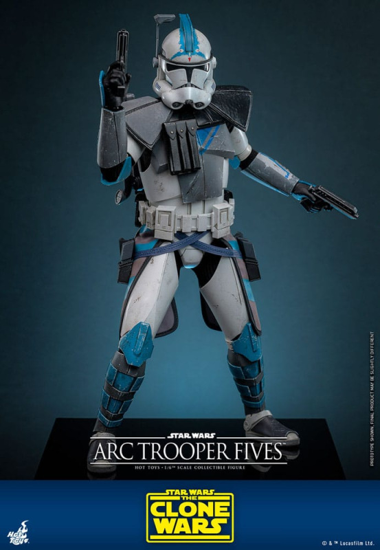 Star Wars: The Clone Wars Action Figure 1/6 Arc Trooper Fives 30 cm 6