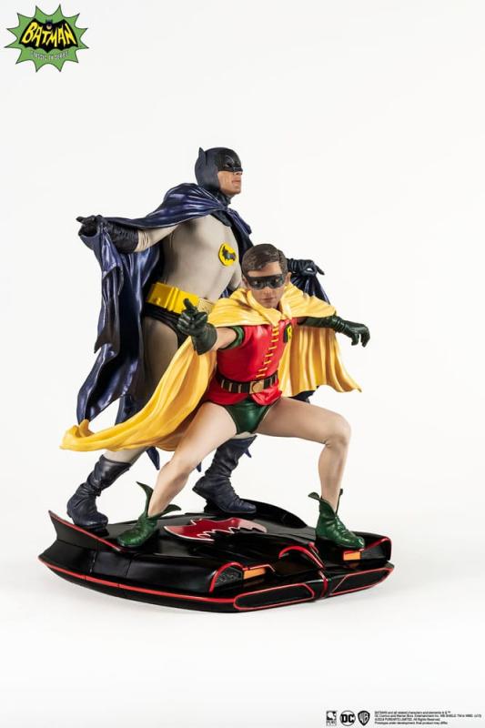 DC Comics PVC Diorama Statue 1/8 Batman & Robin 1966 23 cm 2