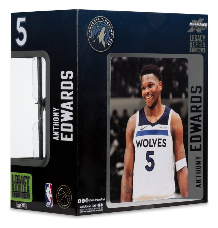 NBA McFarlane's SportsPicks Action Figure Anthony Edwards (Minnesota Timberwolves) 21 cm 7