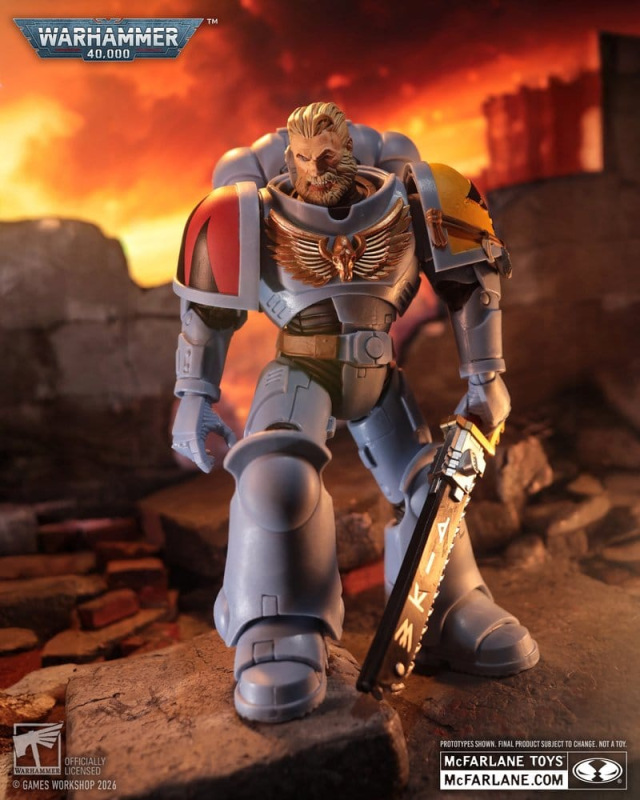 Warhammer 40,000 Action Figure Grey Hunter (Space Wolves) 18 cm 11